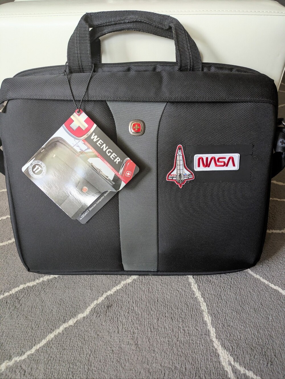 NWT Swiss Gear Weneger Laptop Slimcase Bag NASA Diy